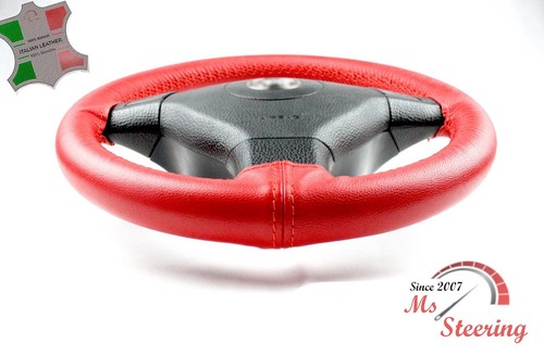 For fiat 500 red leather - red,