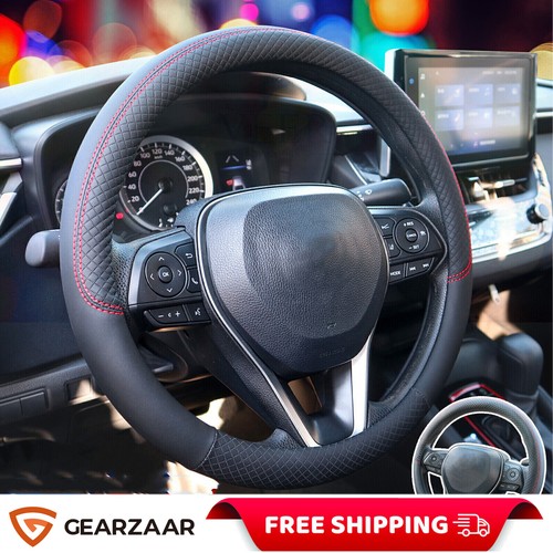 Black auto car steering wheel - car,