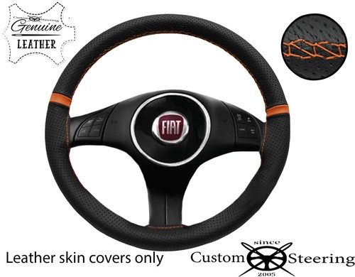 Orange stripes perforated - stripes,