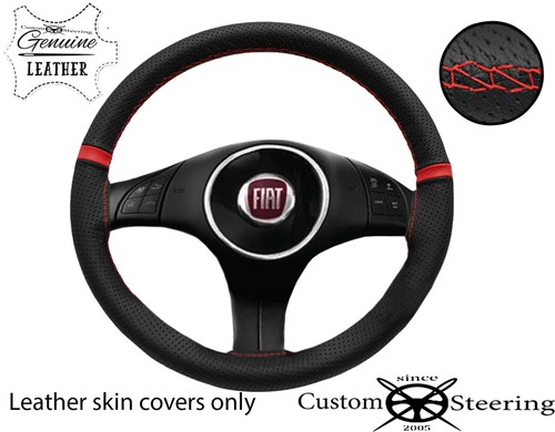 Red stripes real perforated - stripes,