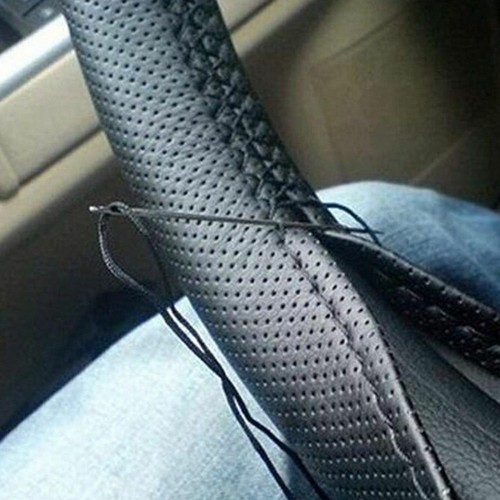 Leather diy car - leather, wheel
